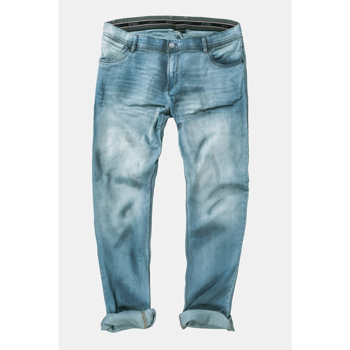 Jean ventre confort, denim jean blanchi, JP1880