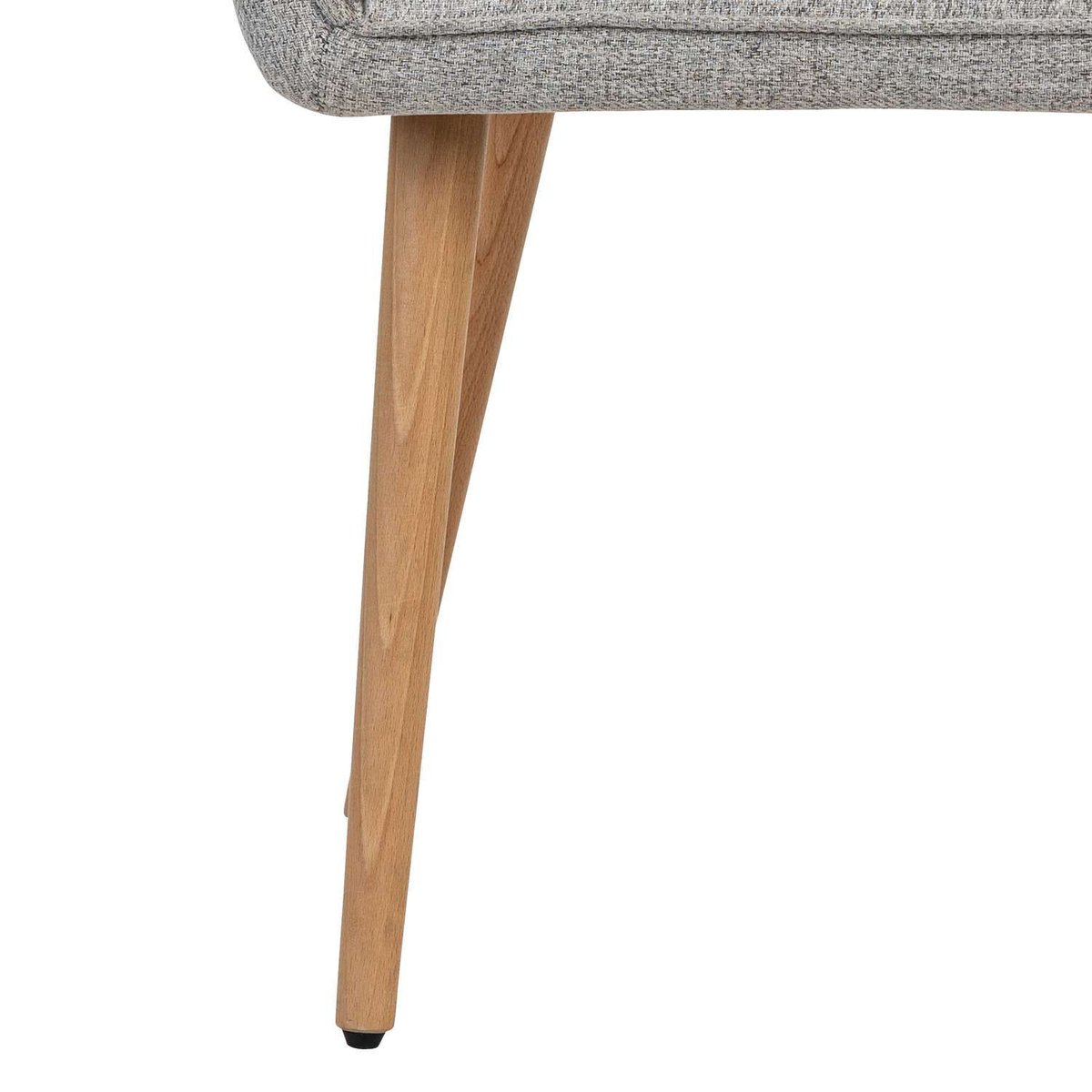 Lot de 2 fauteuils à dîner VISOCA gris, TOILINUX