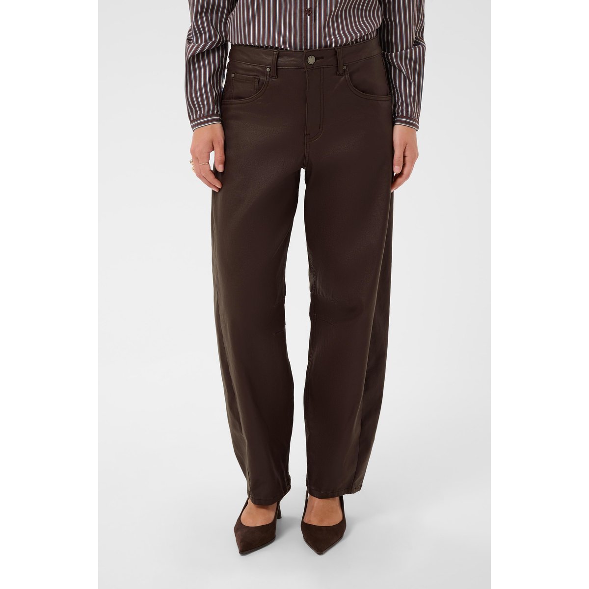 Jeans marron java, CREAM