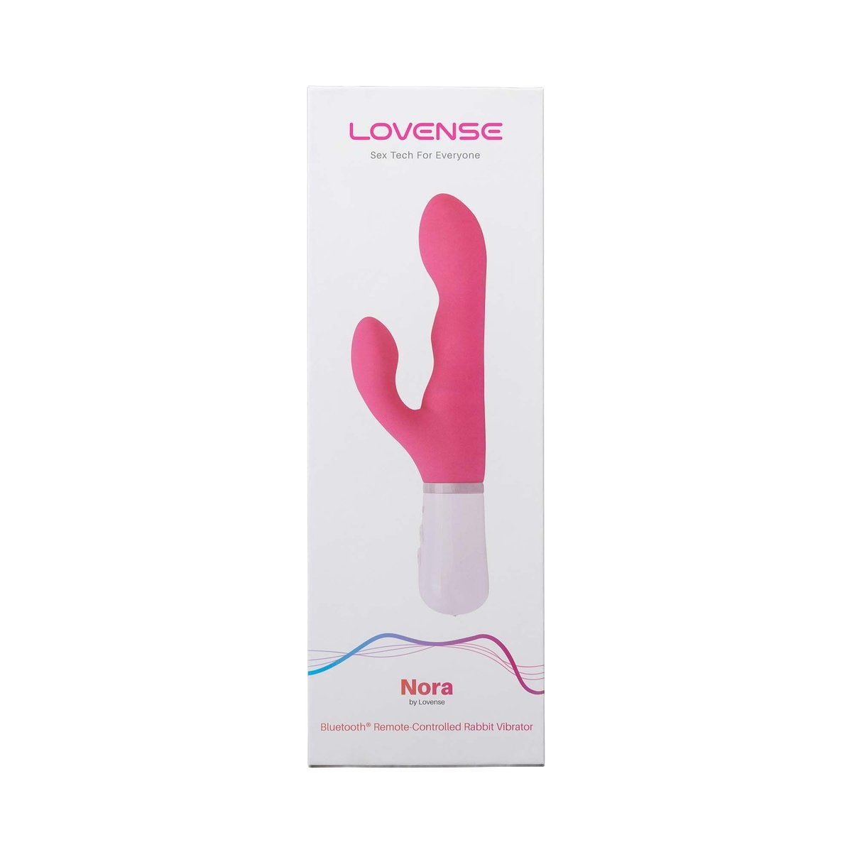 Vibromasseur point G avec appli connectée NORA rose, LOVENSE