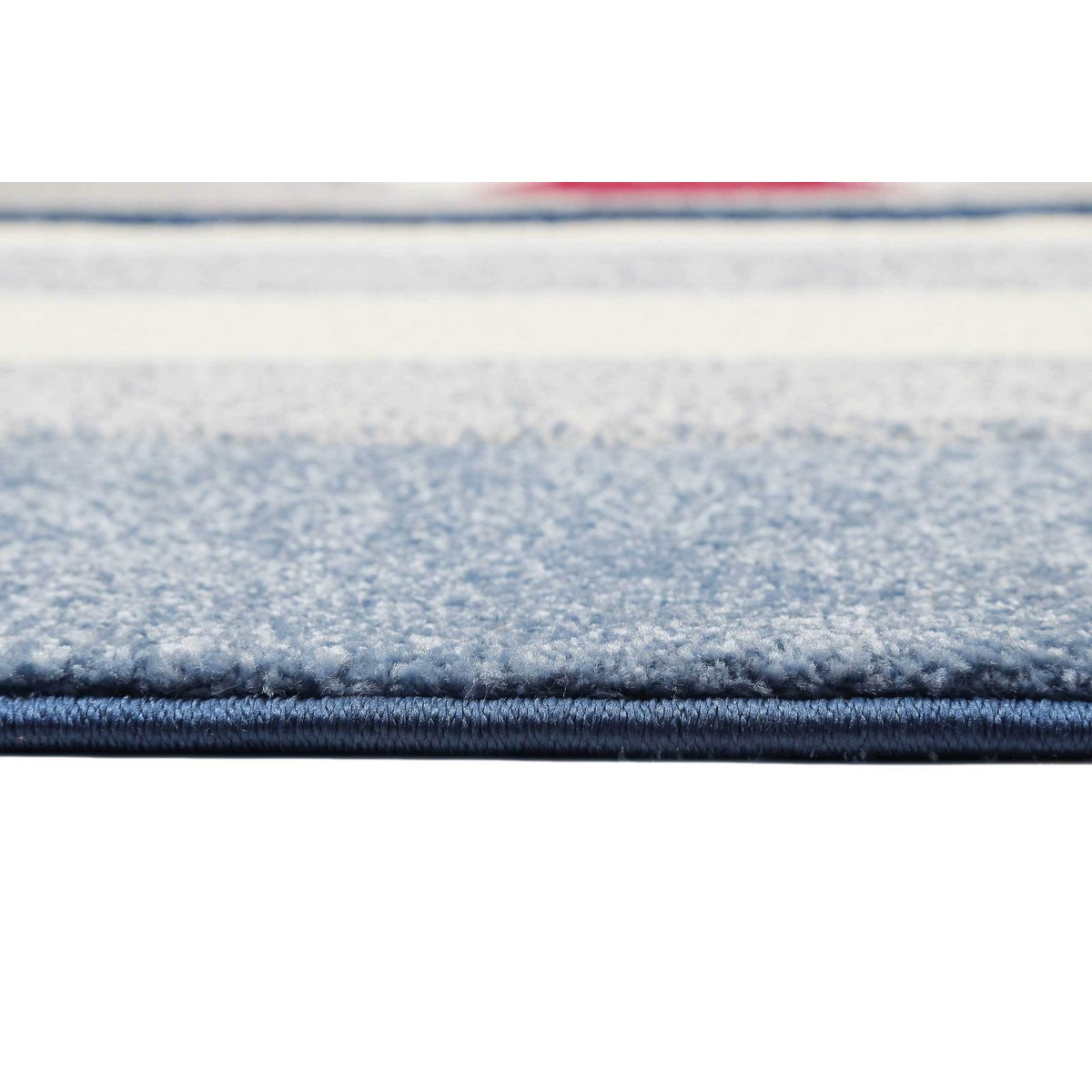 Tapis motif cabine de plage ,  Sea Castle bleu, ESPRIT