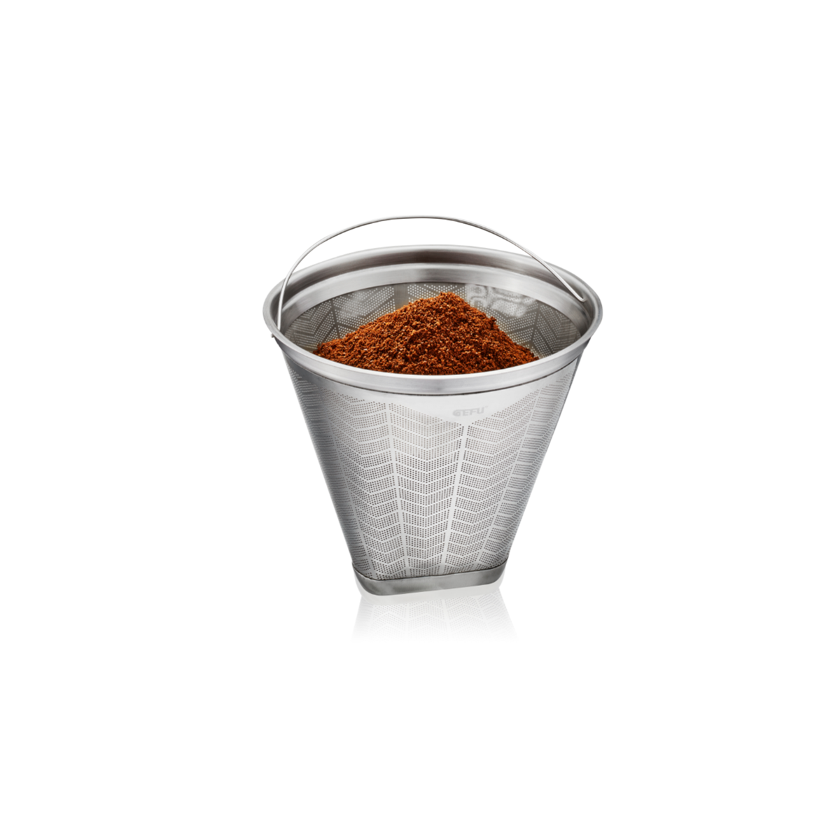Filtre à café réutilisable FLAVO argent, GEFU