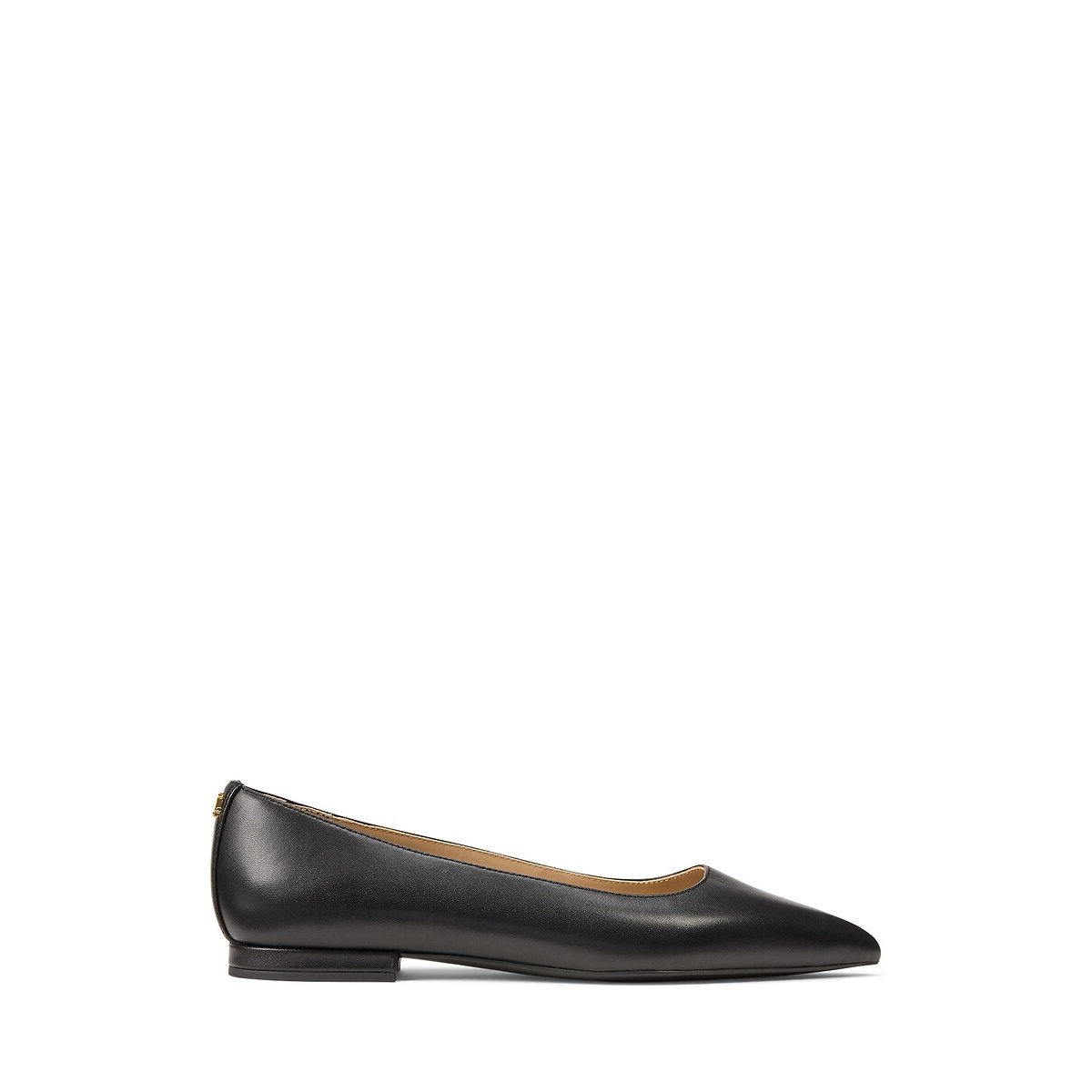 Ballerines pointues en cuir, LONDYN noir, LAUREN RALPH LAUREN