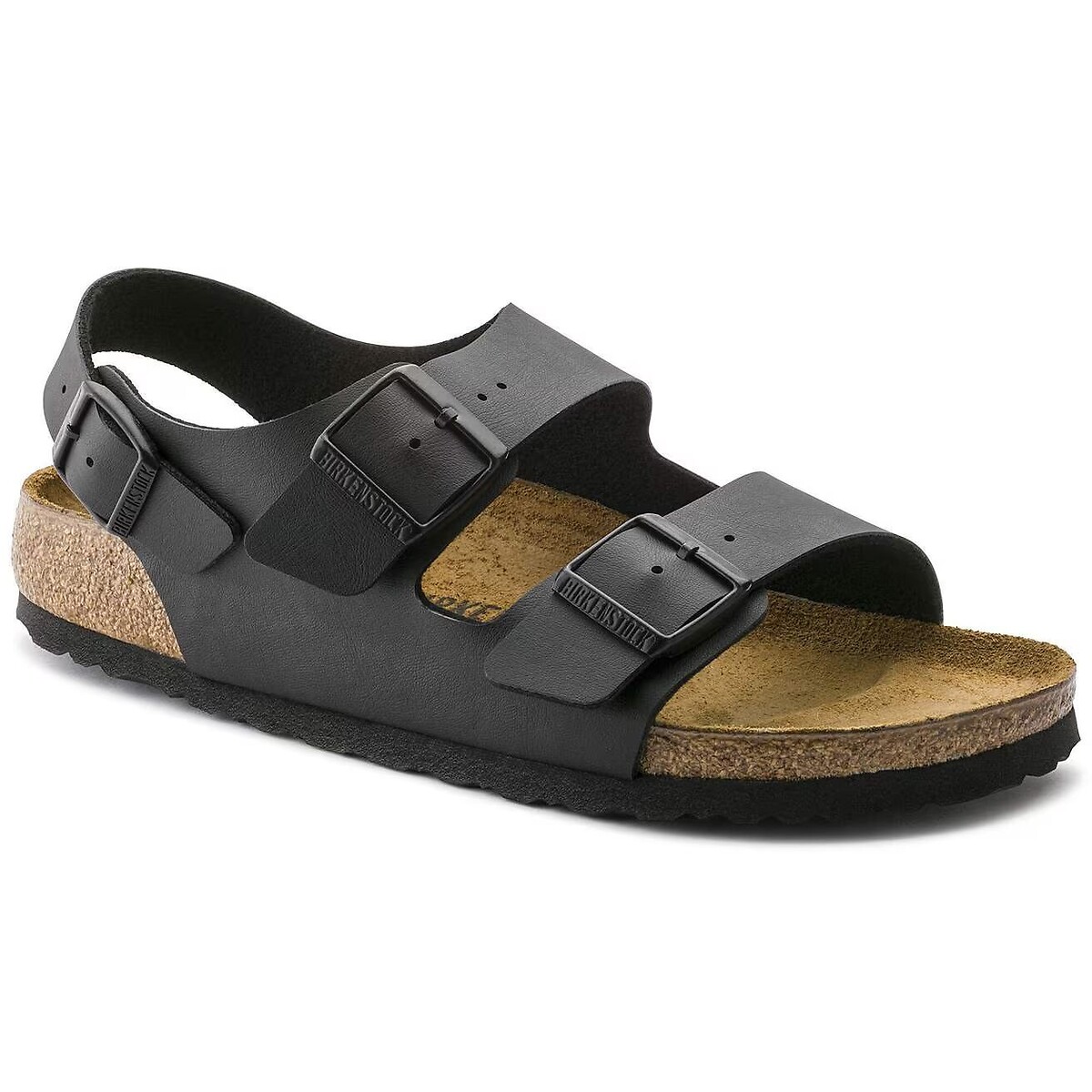 Sandales MILANO avec bride arrière noir, BIRKENSTOCK