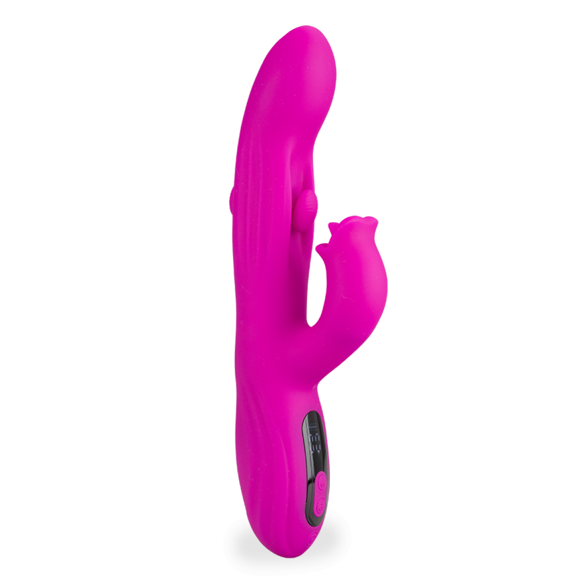 Vibromasseur puissant rabbit massages et langue Poppy violet, LOVE AND VIBES