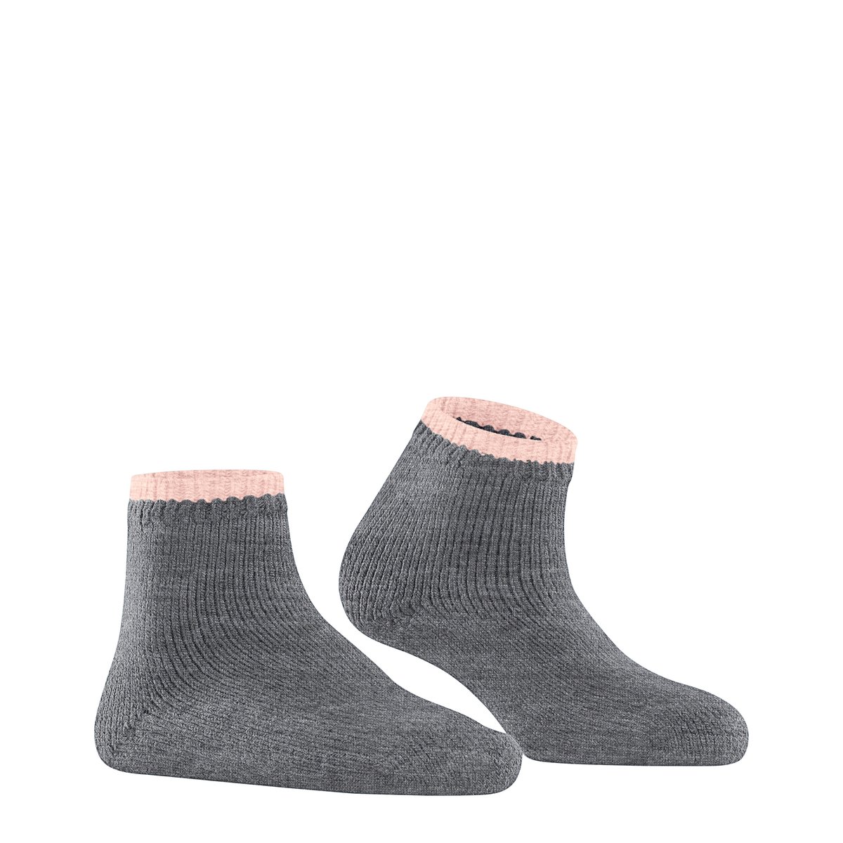 Chaussettes à picots Cosy Plush grey mel. (3270), FALKE
