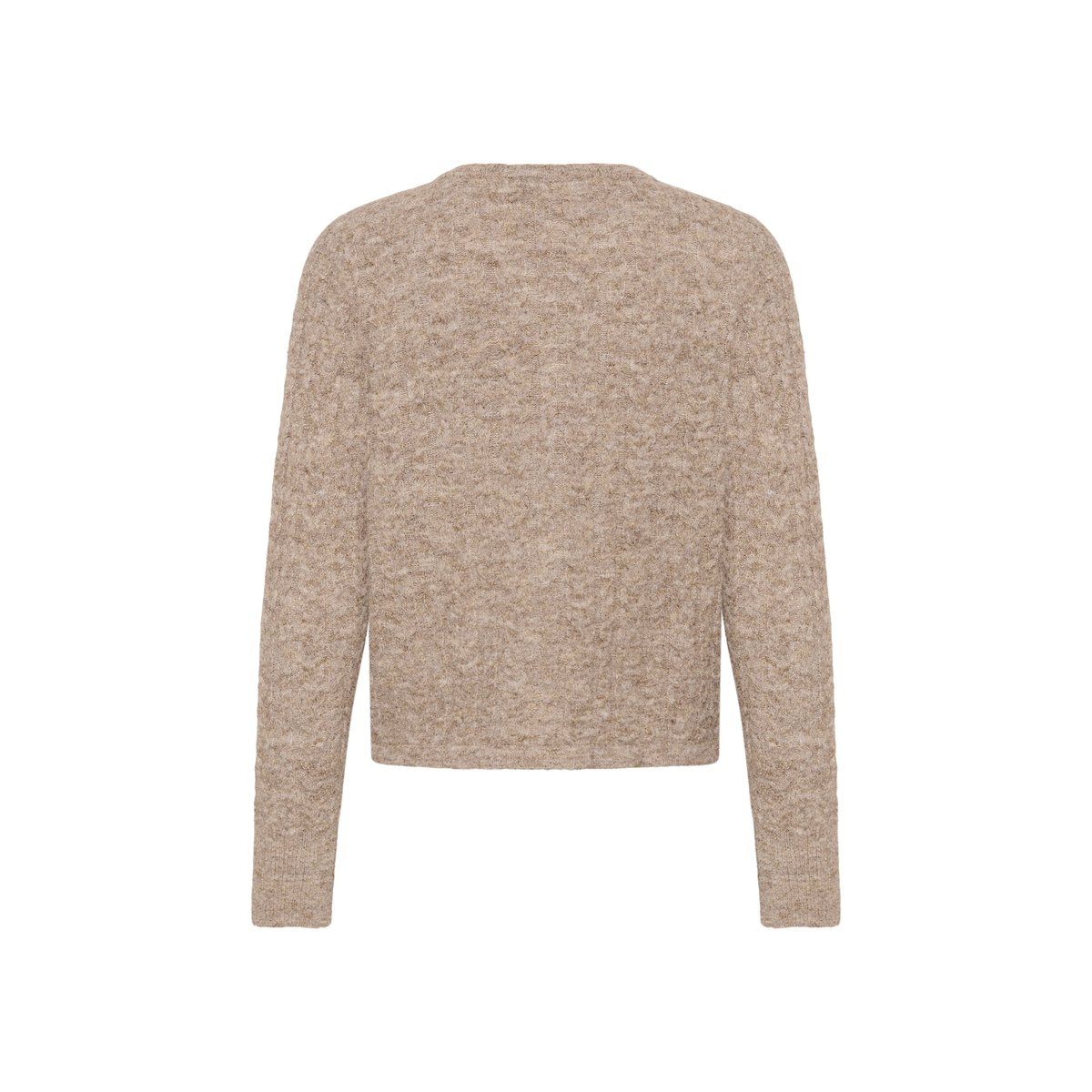 Cardigan à tricot beige beige melange, KAFFE