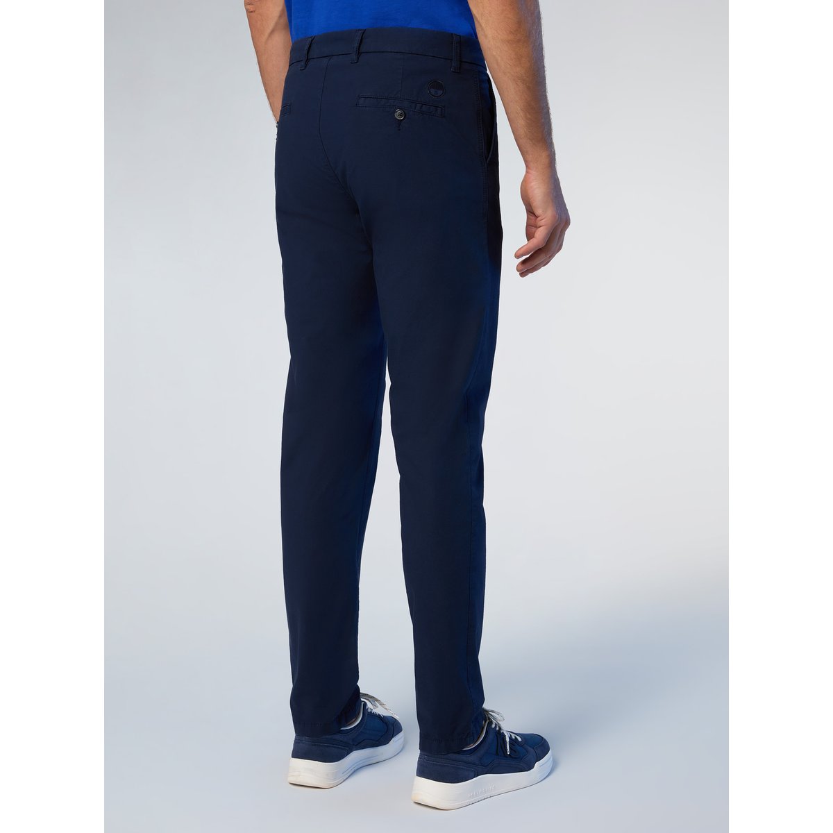 Pantalon chino en popeline Defender bleu marine, NORTH SAILS