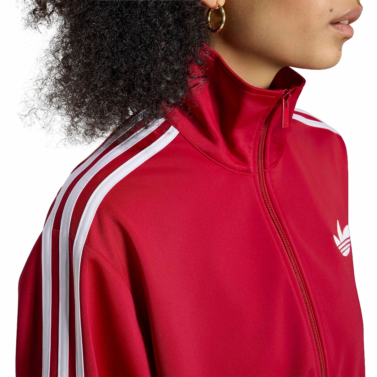 Veste zippée loose FIREBIRD rouge, adidas Originals