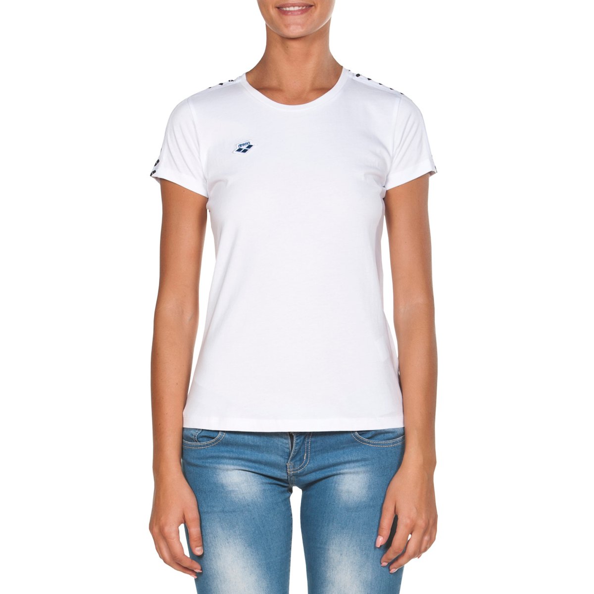T-shirt Icons Team blanc - blanc - noir, ARENA