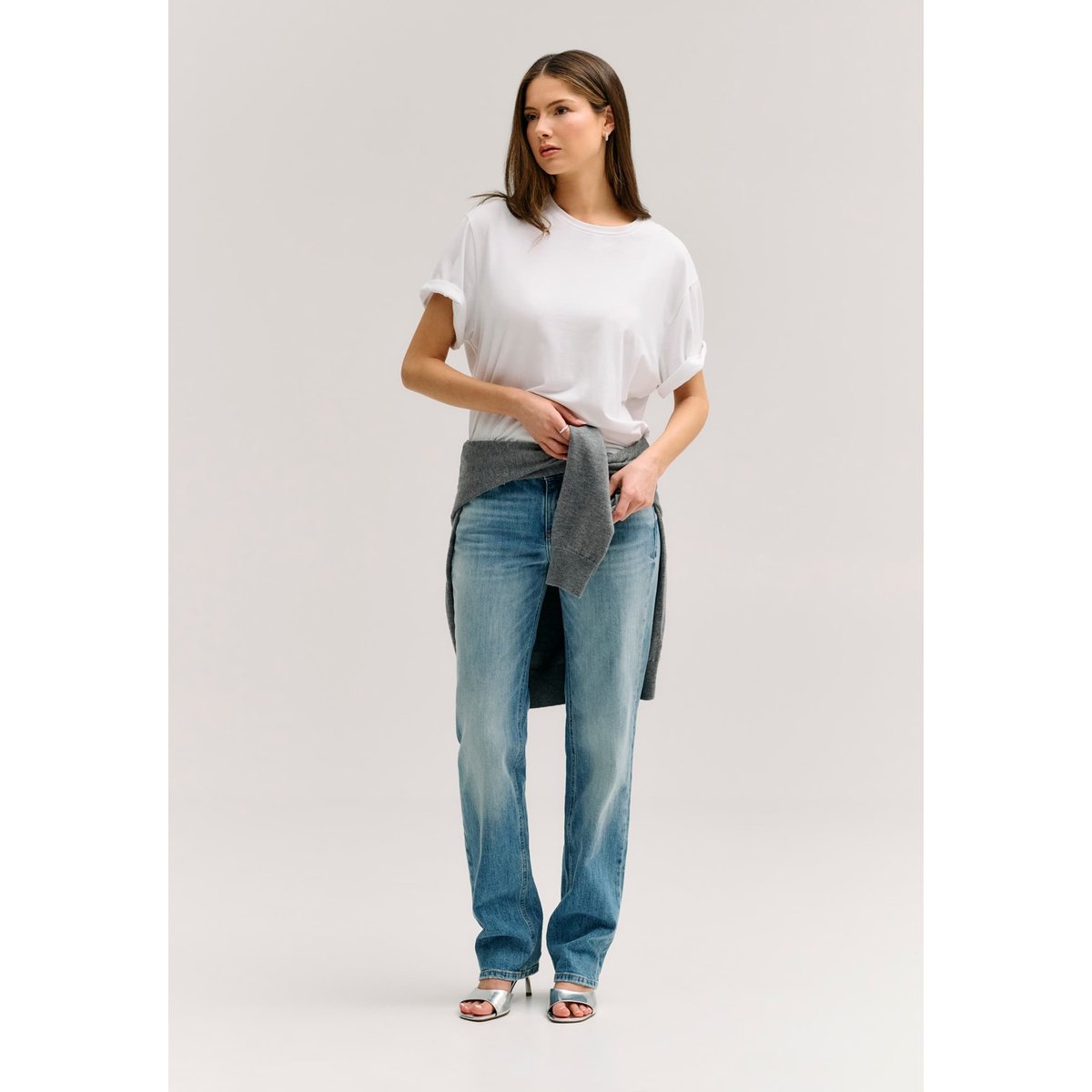 Jean Nicky Straight bleu, GUESS