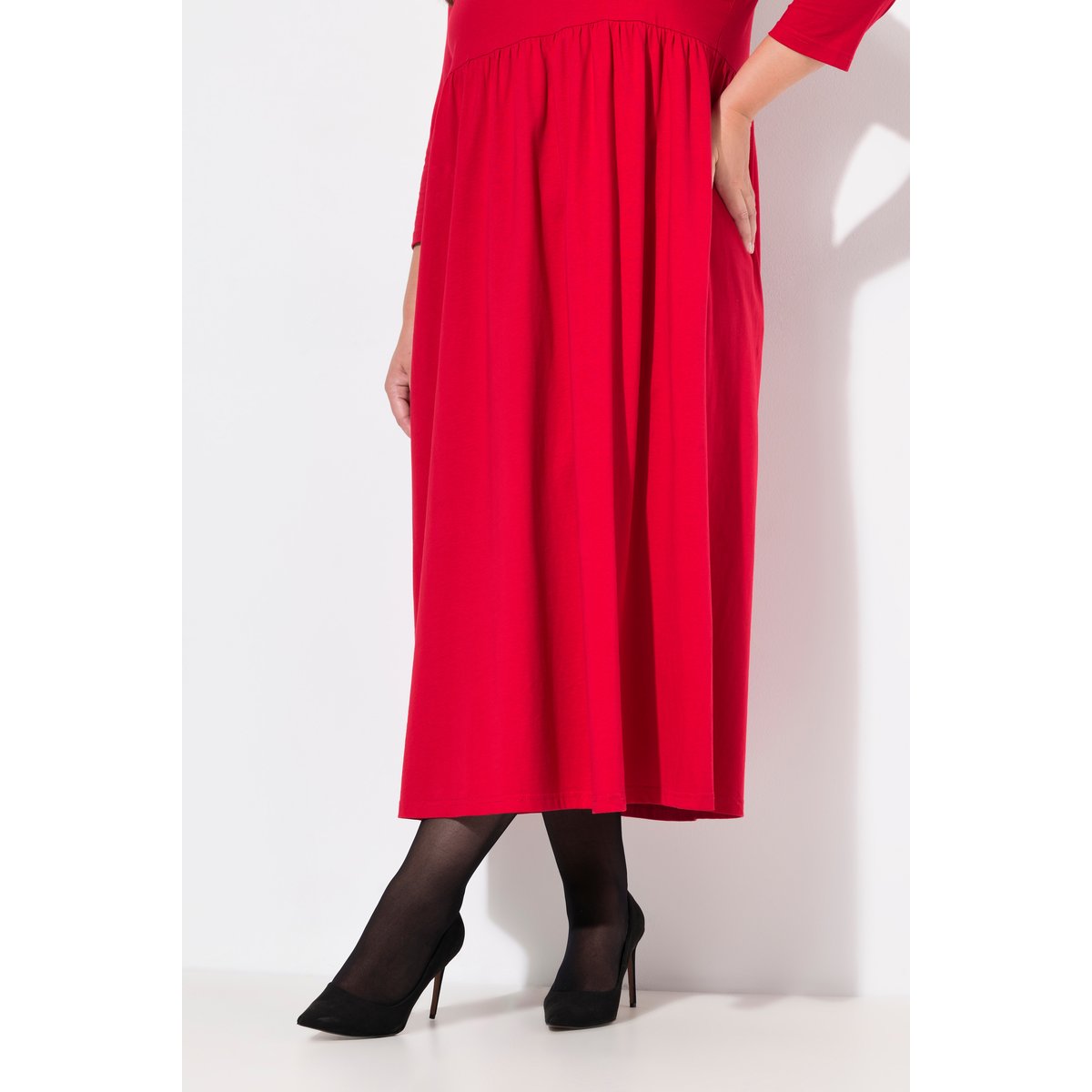 Robe en jersey avec poches, couture empire salsa, ULLA POPKEN