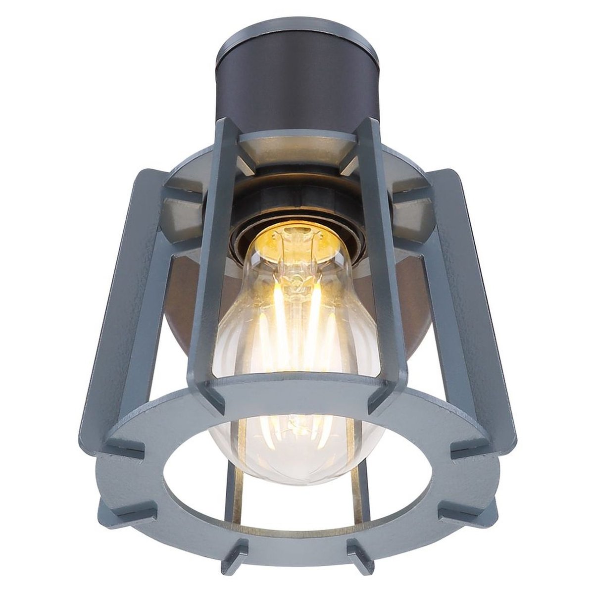Applique murale design scandinave en bois BLAHA gris, GLOBO LIGHTING