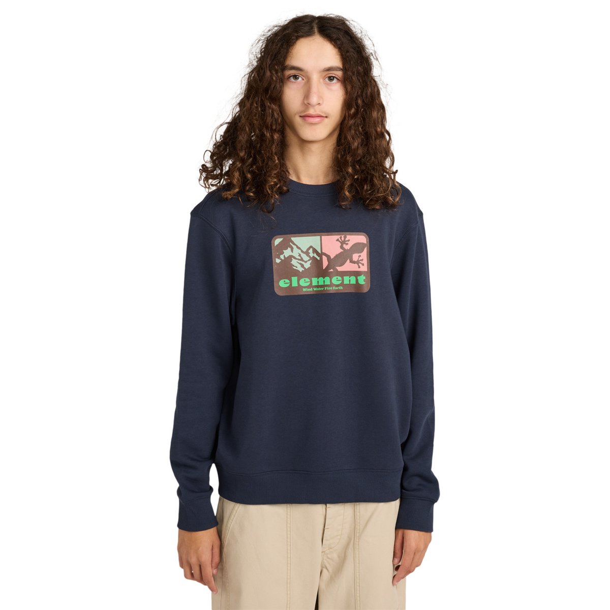 Sweat MEMORY CR bleu eclipse navy, ELEMENT