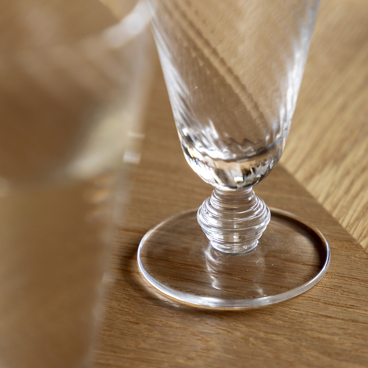 Set of 4 Vela Champagne Flutes in Clear transparent, ÉDITÉ