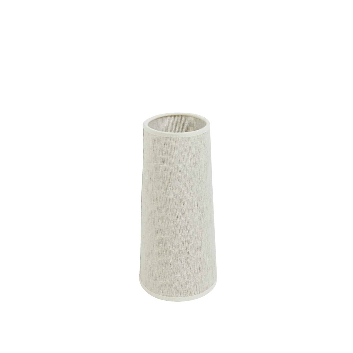 Abat-Jour Textiles BRESKA blanc, LIGHT & LIVING 