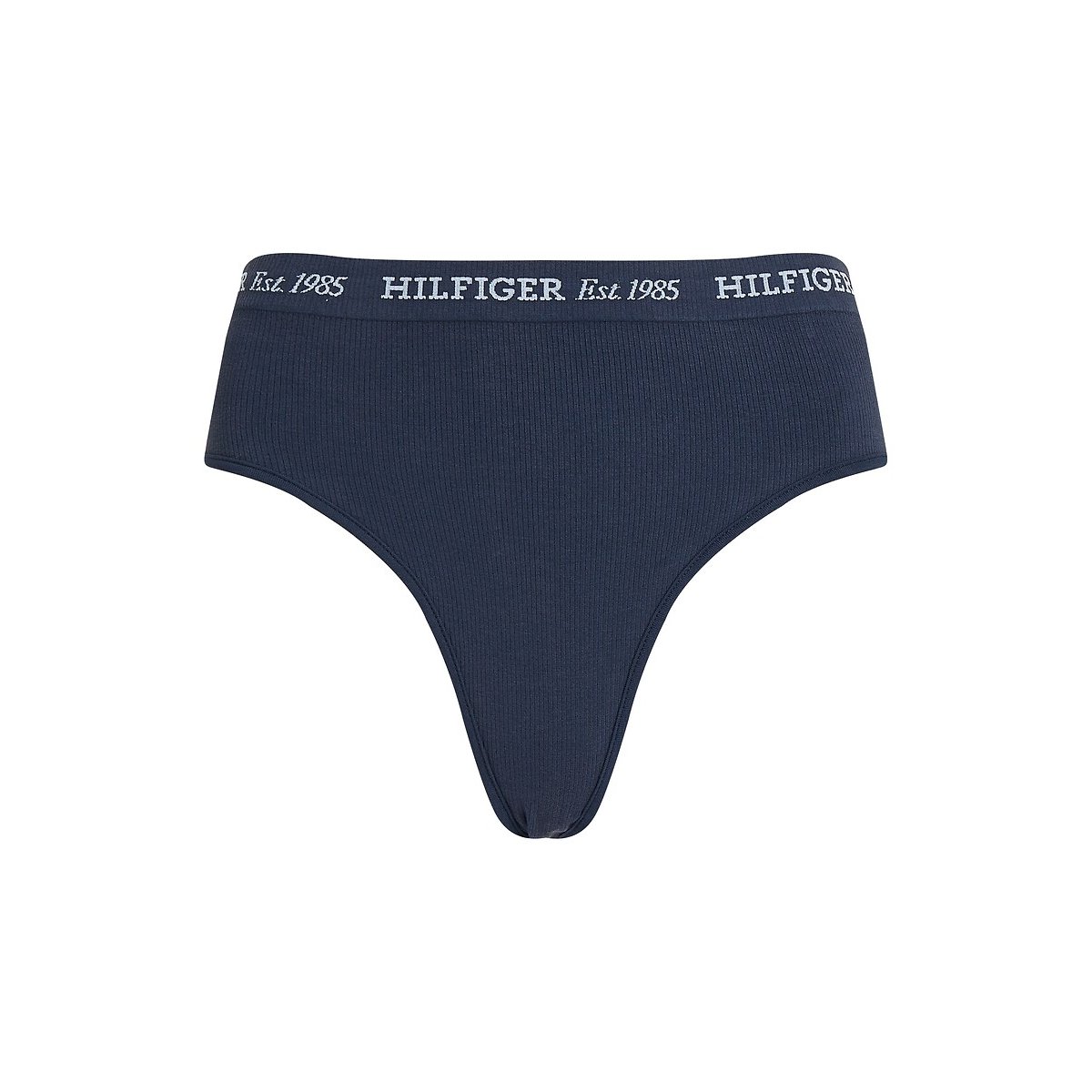 Culotte taille haute en coton New York bleu, TOMMY HILFIGER