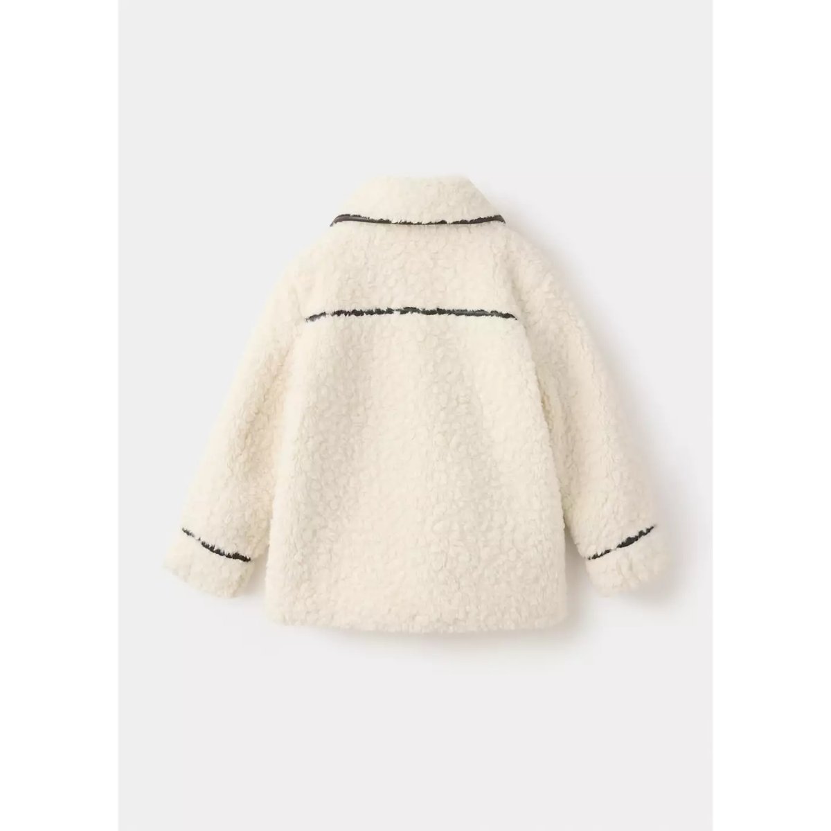 Manteau imitation mouton écru, MANGO KIDS