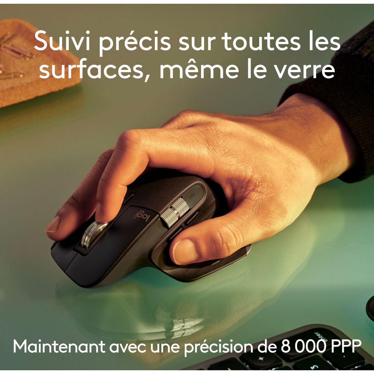 Souris sans fil MX Master 3S Bluetooth couleur unique, LOGITECH