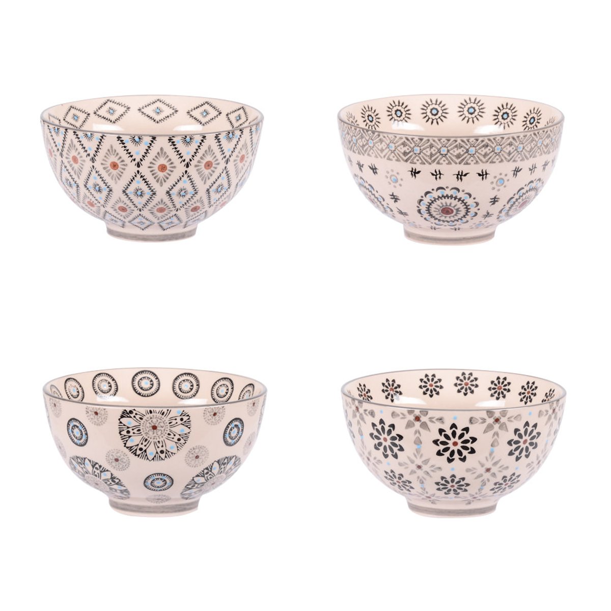Coffret de 4 coupelles Nelson 11 cm - NELSON gris, TABLE PASSION