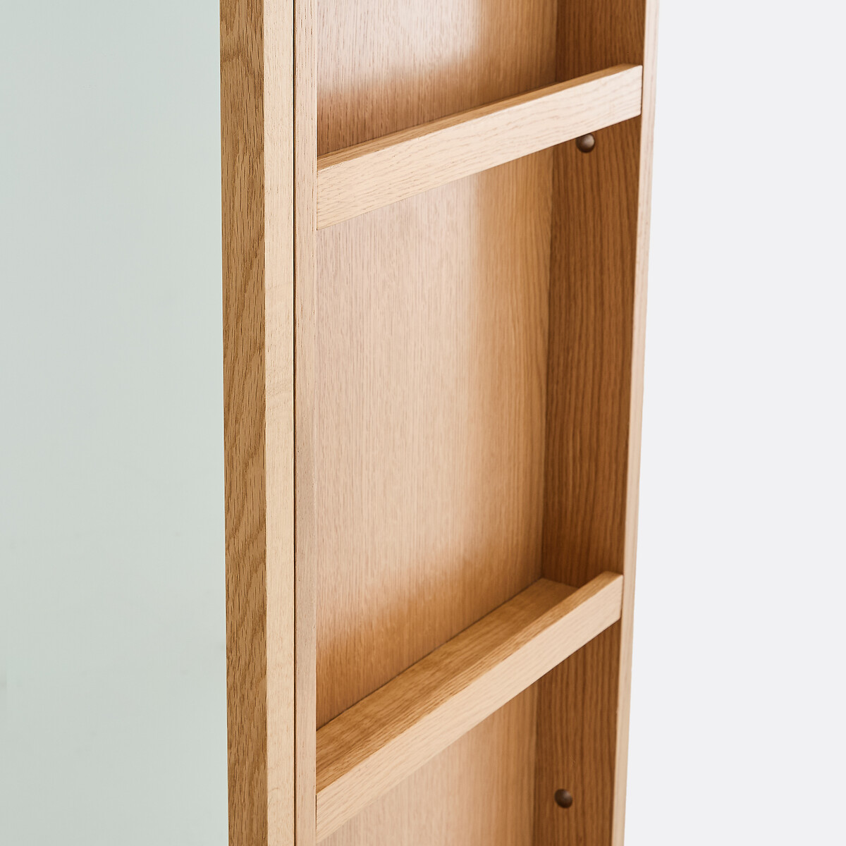 Vestiaire d'entrée réversible avec miroir, Senssia plaqué chêne, LA REDOUTE INTERIEURS