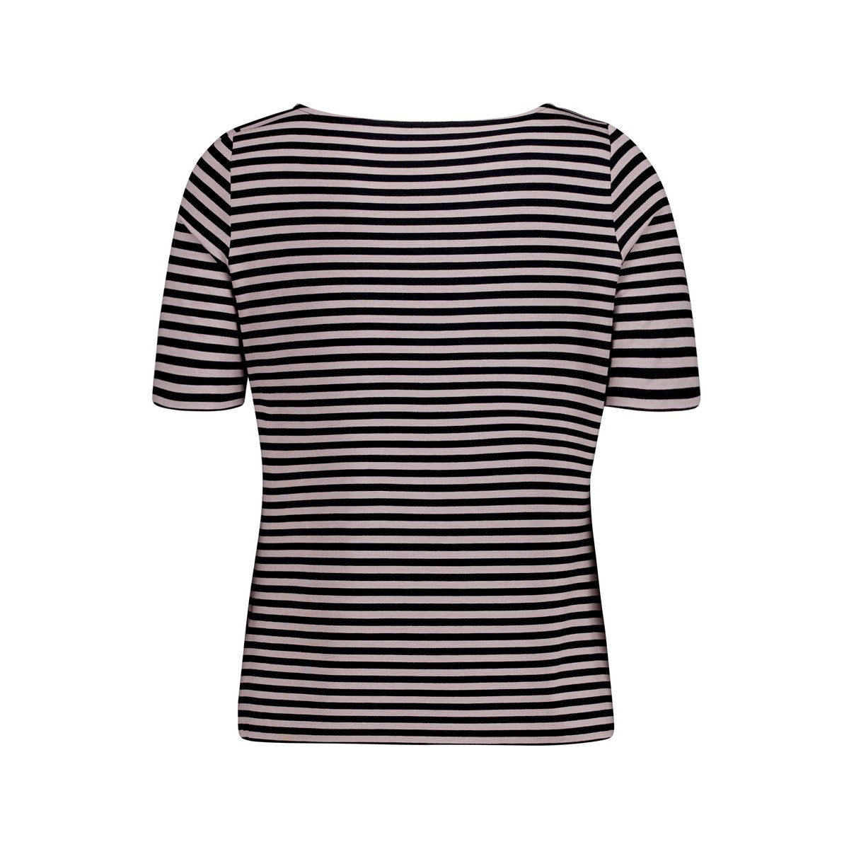 T-shirt basique manches courtes taupe/black, BETTY BARCLAY