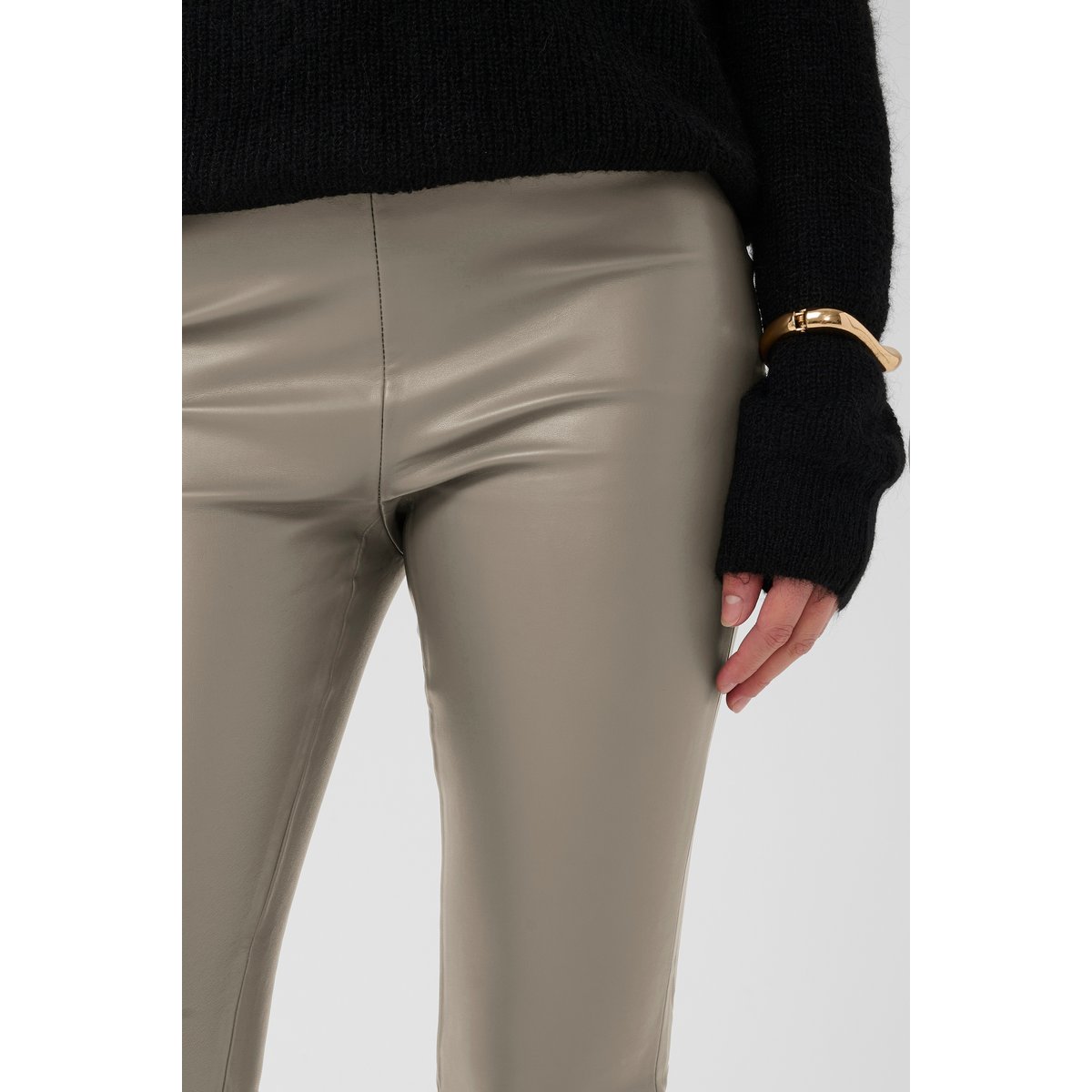 Leggings beige brindle, SOAKED IN LUXURY