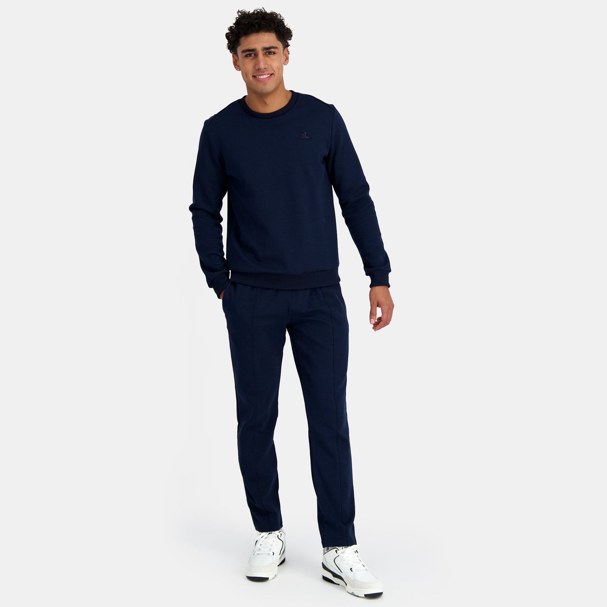 Pantalon Ton sur ton dark velvet, LE COQ SPORTIF