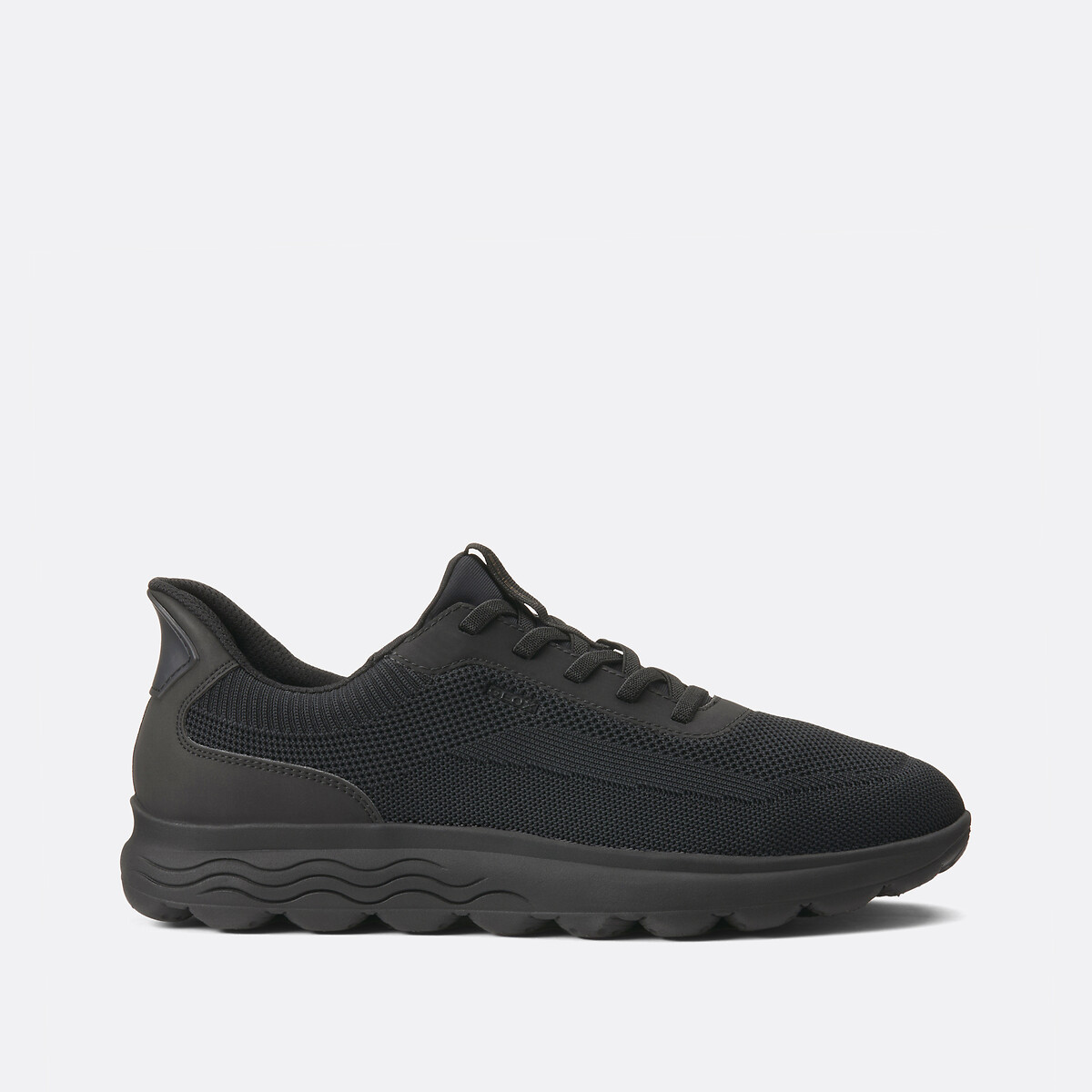 Atmungsaktive Sneakers Spherica Plus, Fast-in schwarz, GEOX
