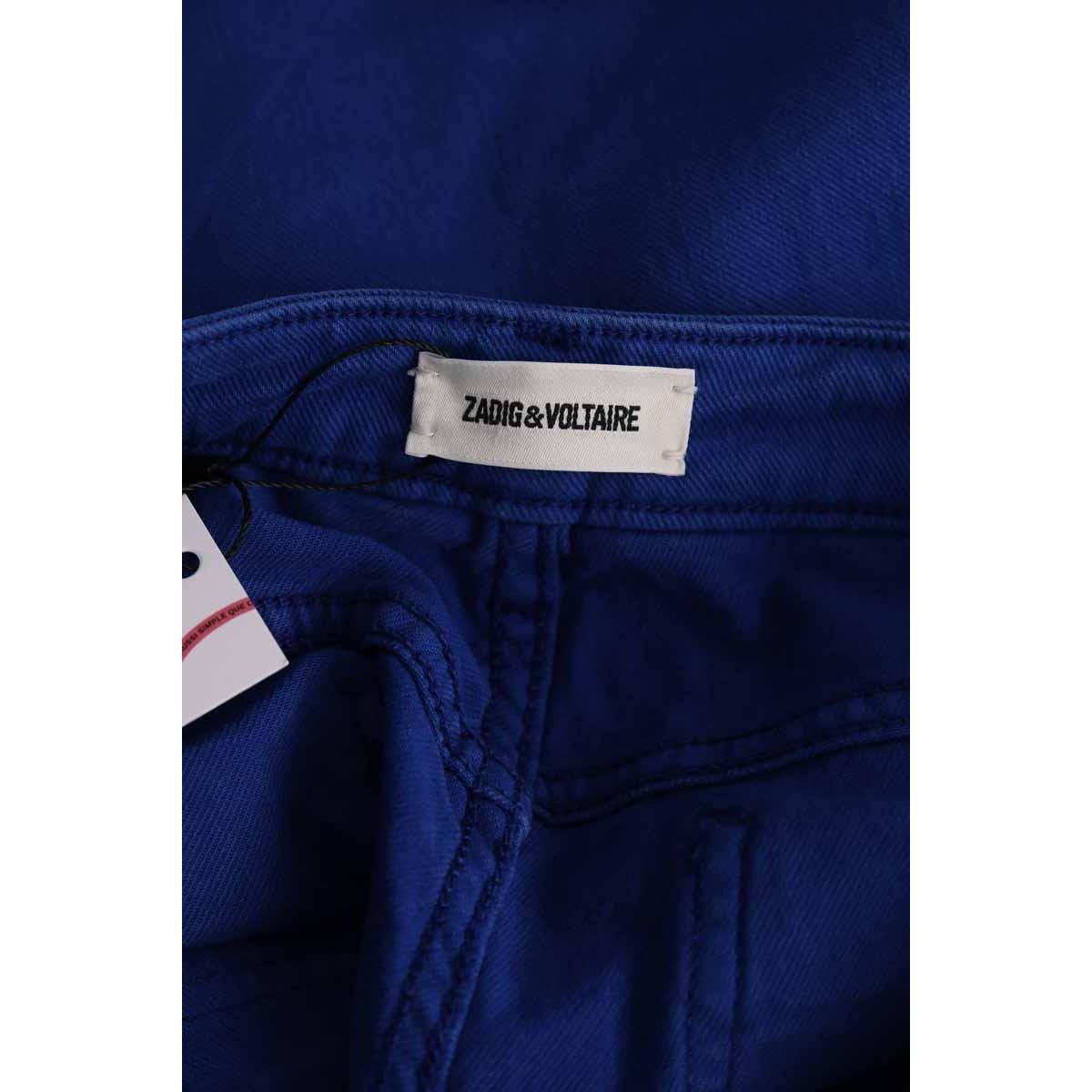 Jean droit - Très Bon État bleu, ZADIG&VOLTAIRE