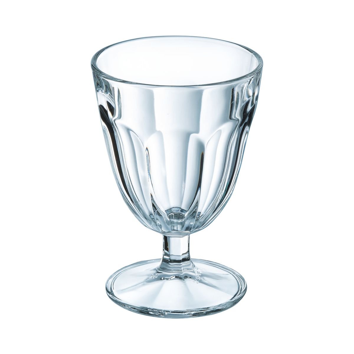 6 verres à pied 14 cl -ROMAN transparent, LUMINARC