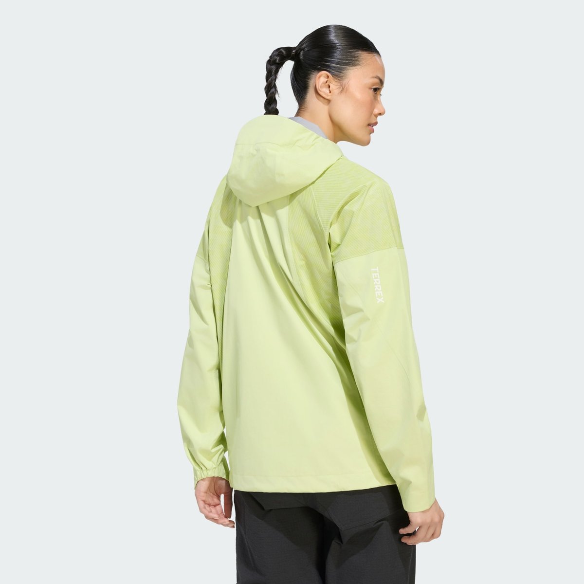 Veste Terrex Xperior 2.5 Layer Hybrid Primeknit Climaproof Veste Terrex Xperior 2.5 Layer Hybrid Primeknit Climaproof semi frozen lemon, adidas Performance