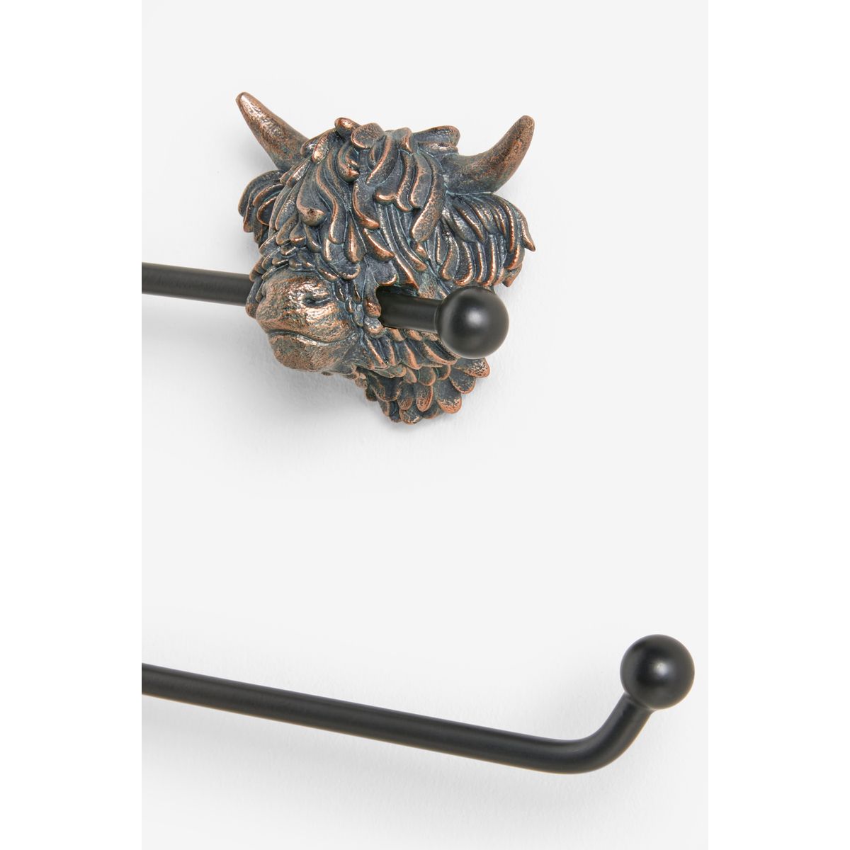 Porte-rouleau de papier toilette hamish bronze, NEXT