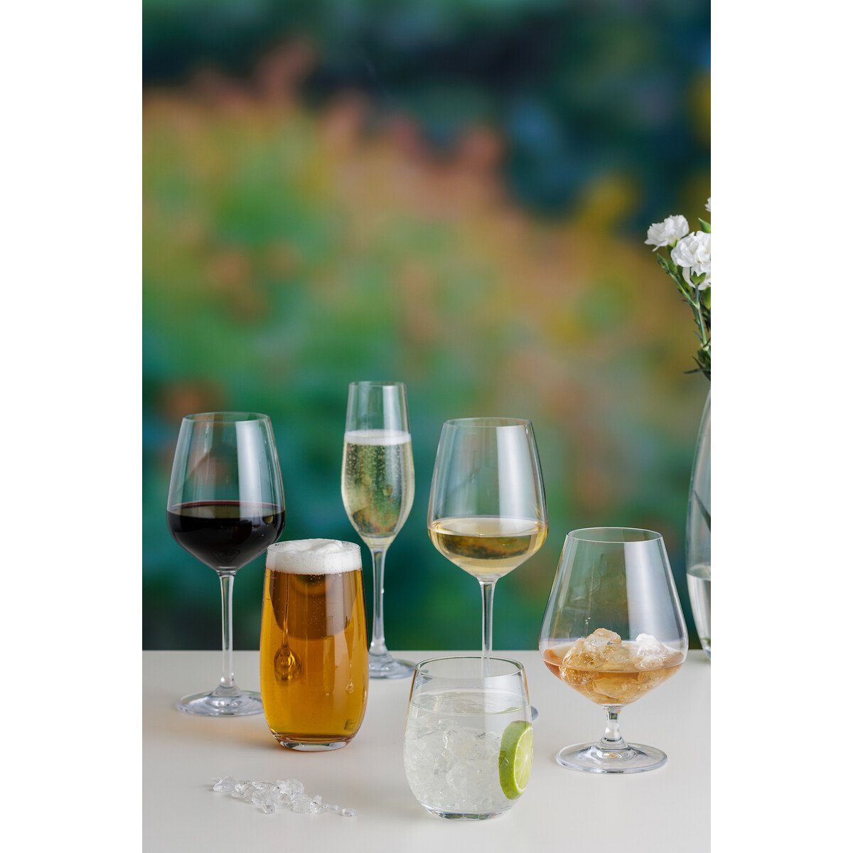 Set of 2 Kings Brandy Glasses glass, RAVENHEAD