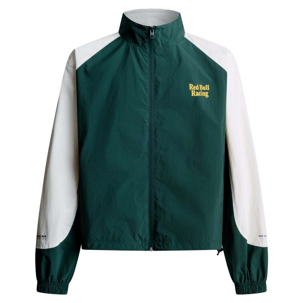 Veste À Col Montant Avec Logo vert foncé, PEPE JEANS