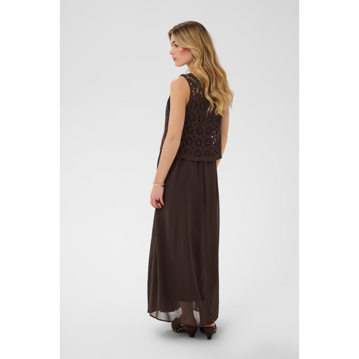 Robe marron java, CREAM