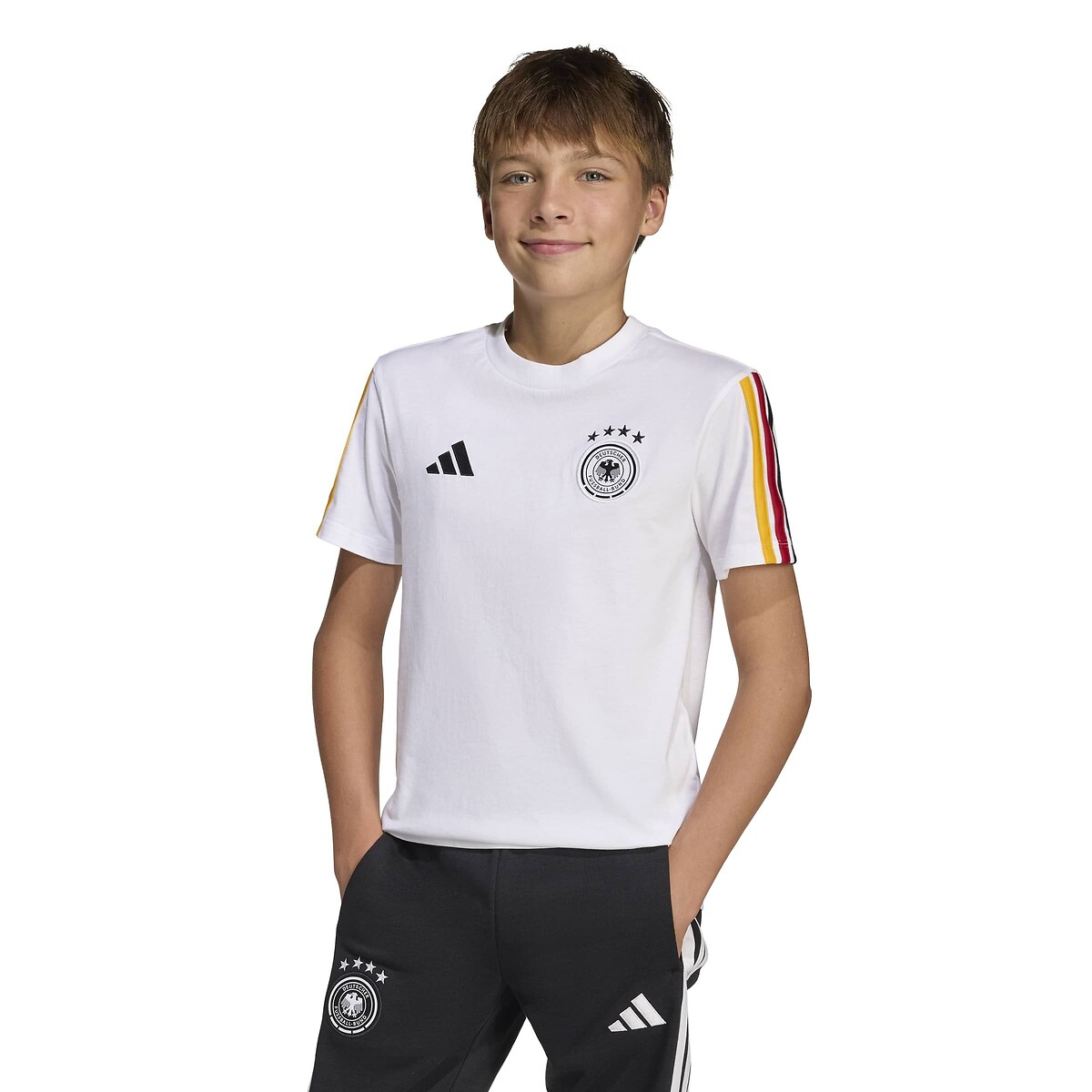 T-shirt DNA ALLEMAGNE, Coupe du monde 2026 blanc, adidas Performance