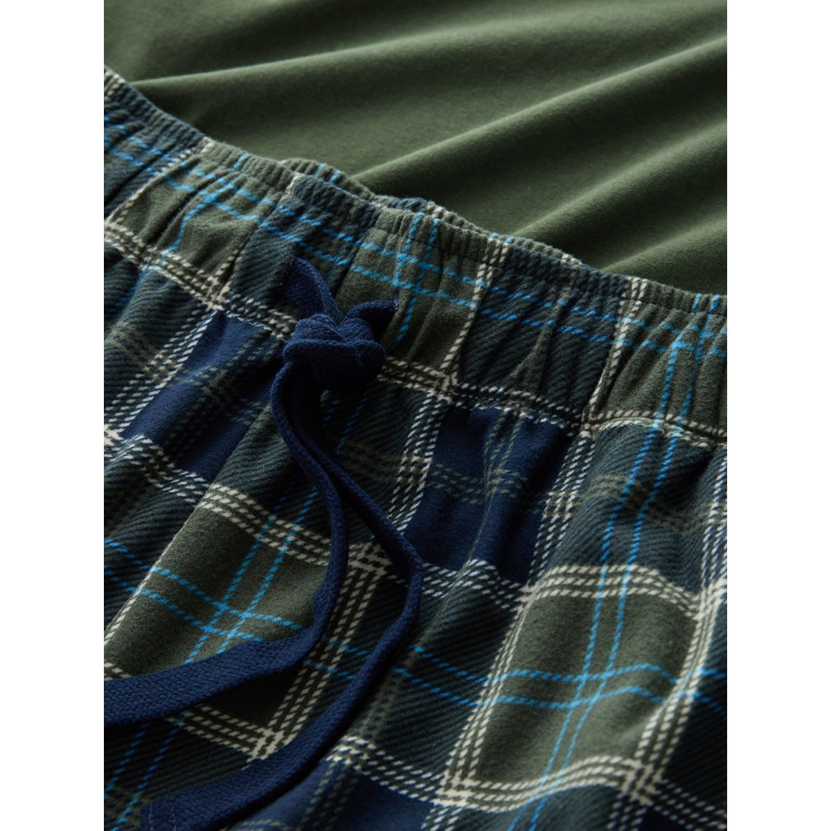 Pyjama confortable en jersey manches courtes vert, NEXT