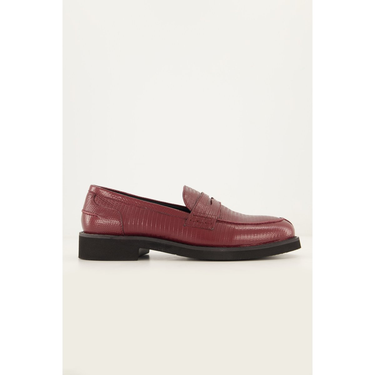 Mocassins en cuir , pied large baies foncé, ULLA POPKEN