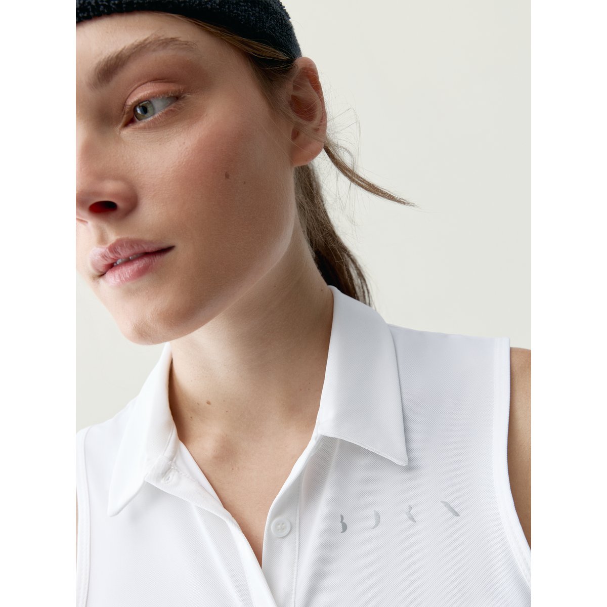 Robe de sport Tennis RETRO blanc, BORN
