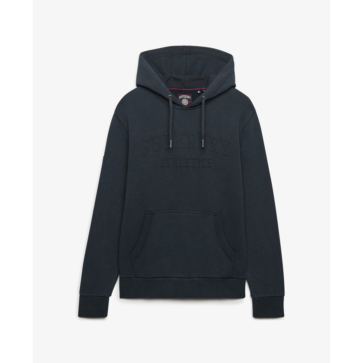 Sweat à capuche Athletic Embossed Décontracté blackboard, SUPERDRY