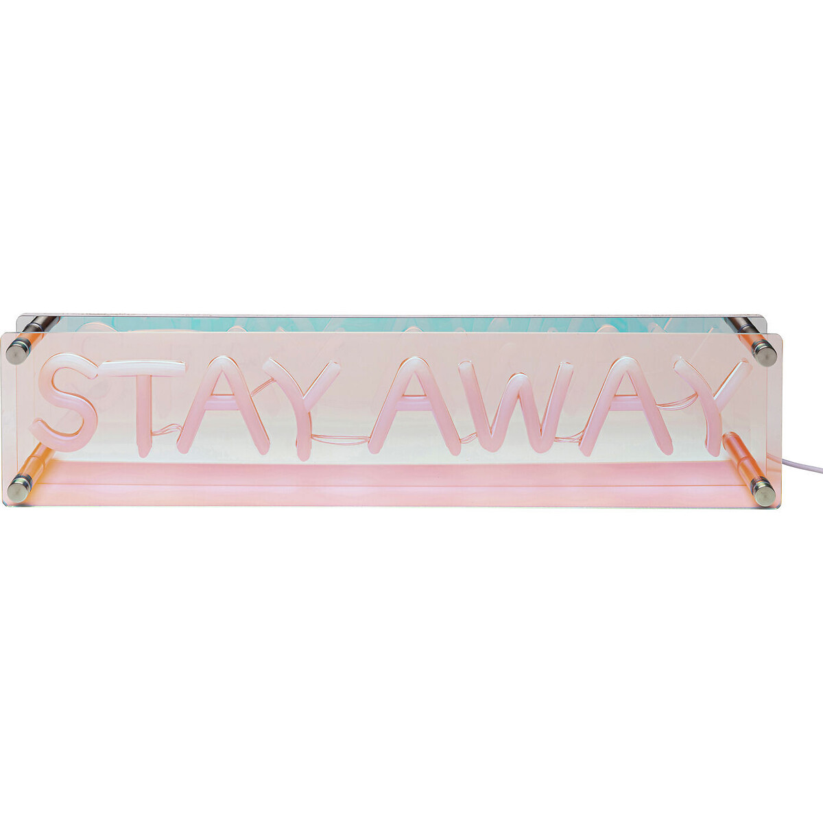 Lampe à poser LED Font STAY AWAY vert, KARE DESIGN
