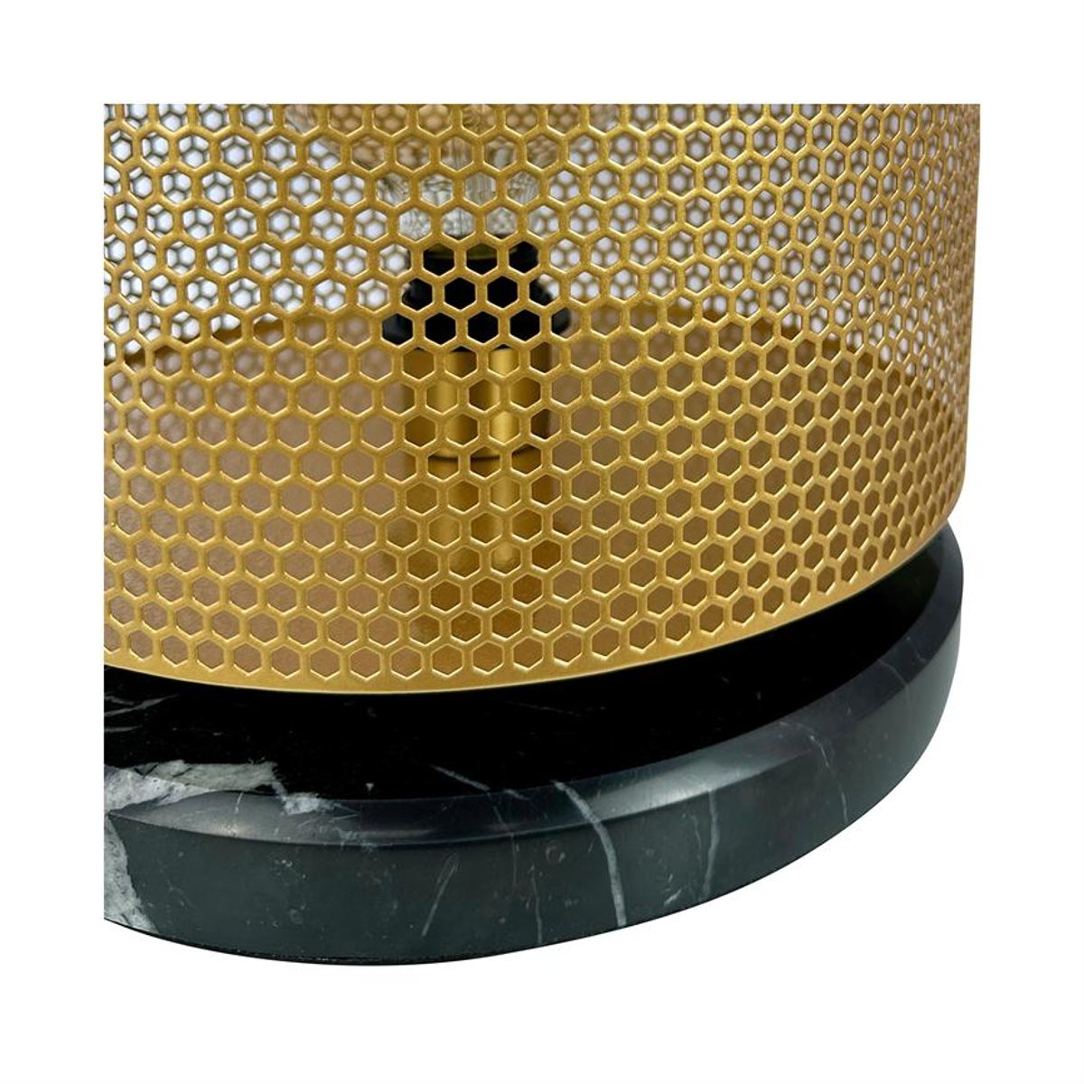 Lampadaire en Métal brass/marble Nantes brass, DYBERG LARSEN