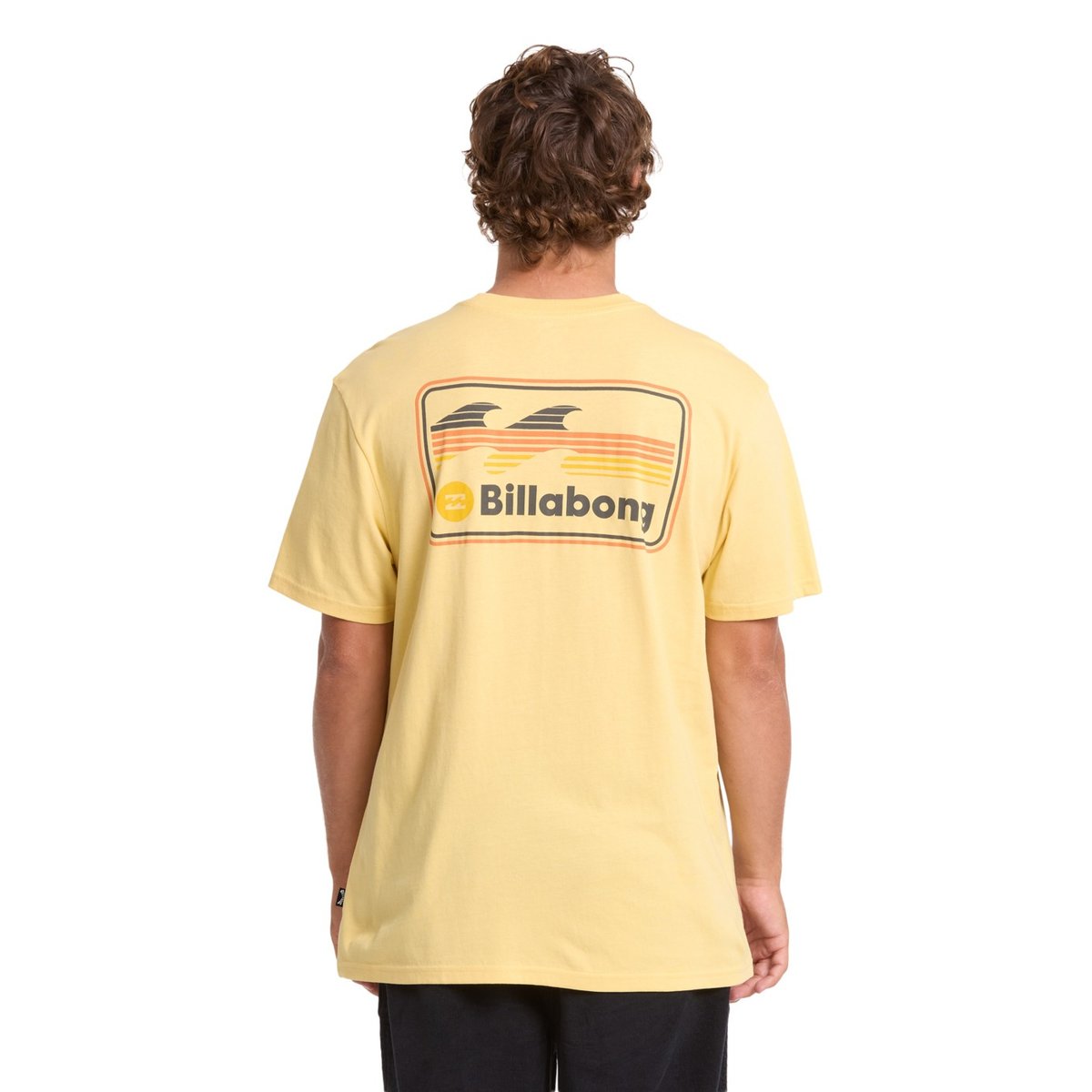 T shirt manches courtes RUNNER PREMIUM beige raffia, BILLABONG