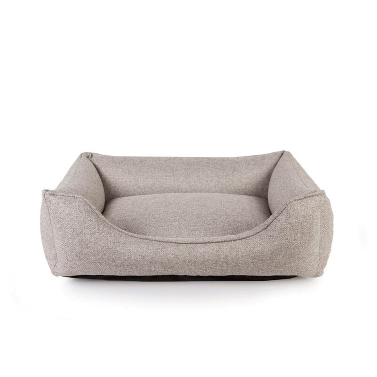 Panier chien orthopédique en tissu, RIVOLI gris greige, BAGANE