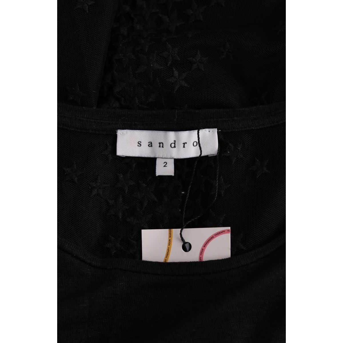 T-shirt - Très Bon État noir, SANDRO