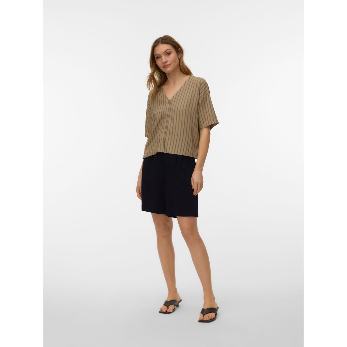 Chemise silver mink, VERO MODA
