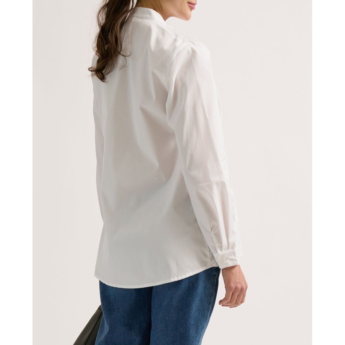 Chemise de grossesse et allaitement Ika blanc, CACHE COEUR