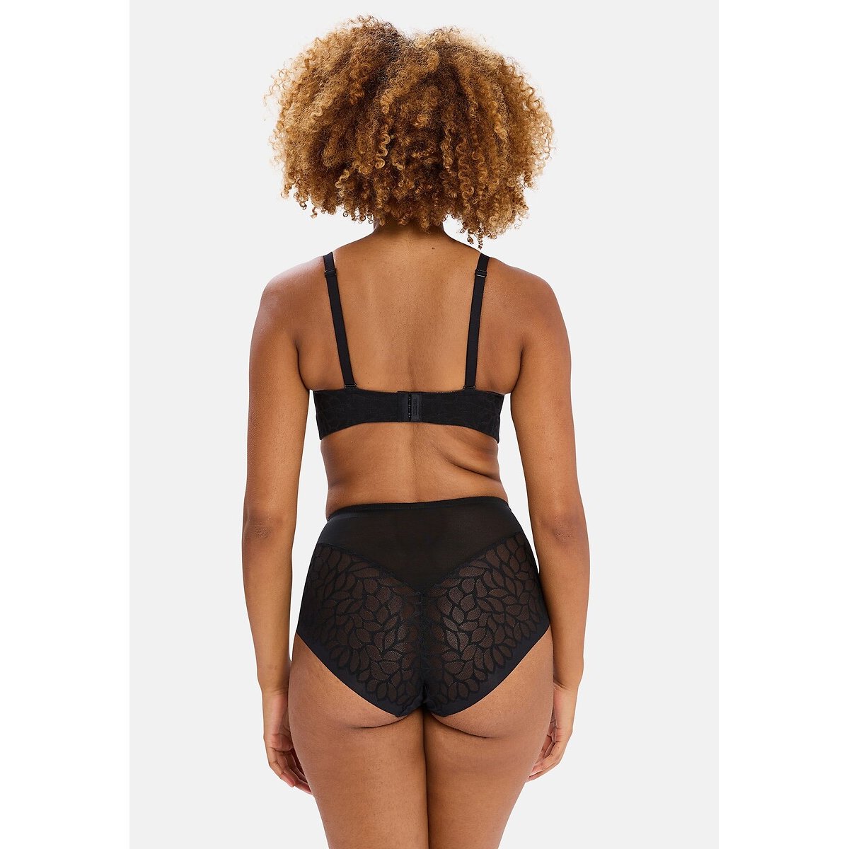 Soutien-gorge bandeau PERFECT CURVES noir, SANS COMPLEXE