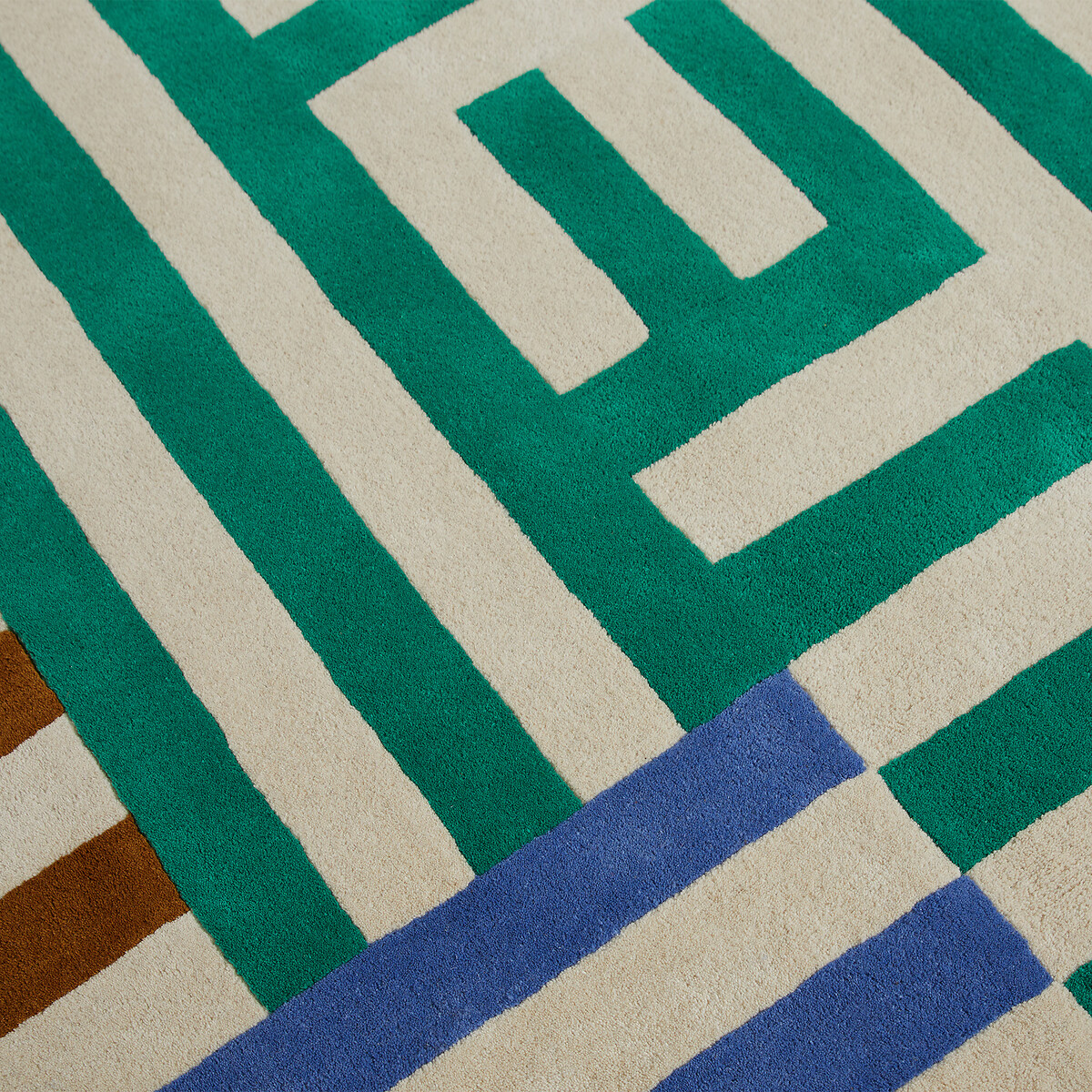 Elsie 100% Wool Rug multi-coloured, LA REDOUTE INTERIEURS